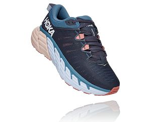 Hoka One One Gaviota 3 Womens Stability Running Shoes Ombre Blue/Rosette | AU-6017945